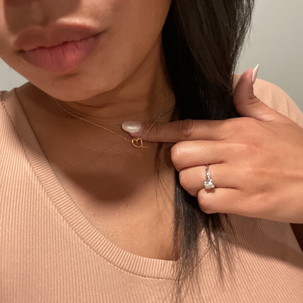 Tiffany & Co loving heart 18k Gold 17 in. necklace - Picture 9 of 10